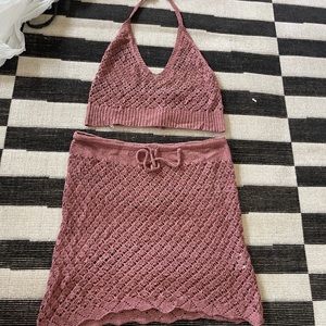 Shein crochet set